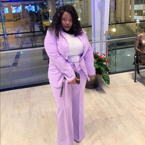 FashionNova Lavender Suit Set (shorts included)